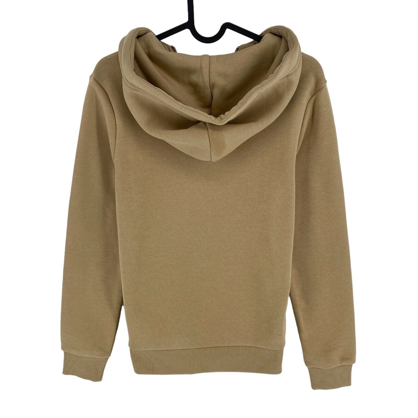 GANT Brown Tonal Shield Pull à capuche entièrement zippé Taille XS