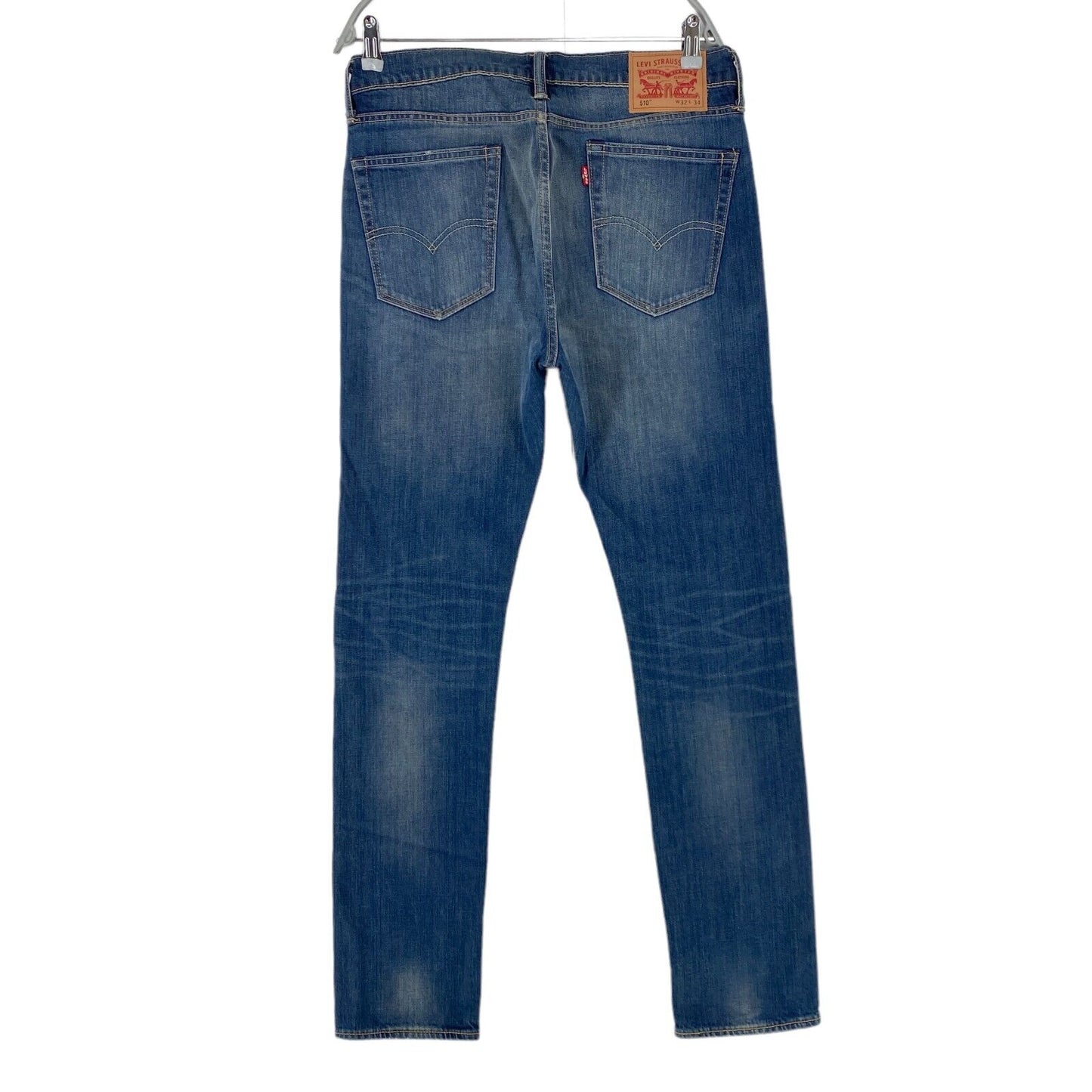 Levi's 510 – Skinny-Jeans in Blau mit Stretch-Anteil, W32 L34