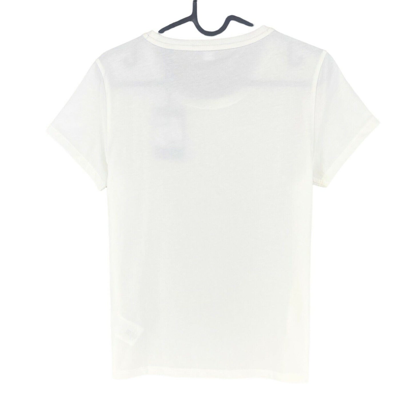 GANT White Lock Up Crew Neck T Shirt Size S