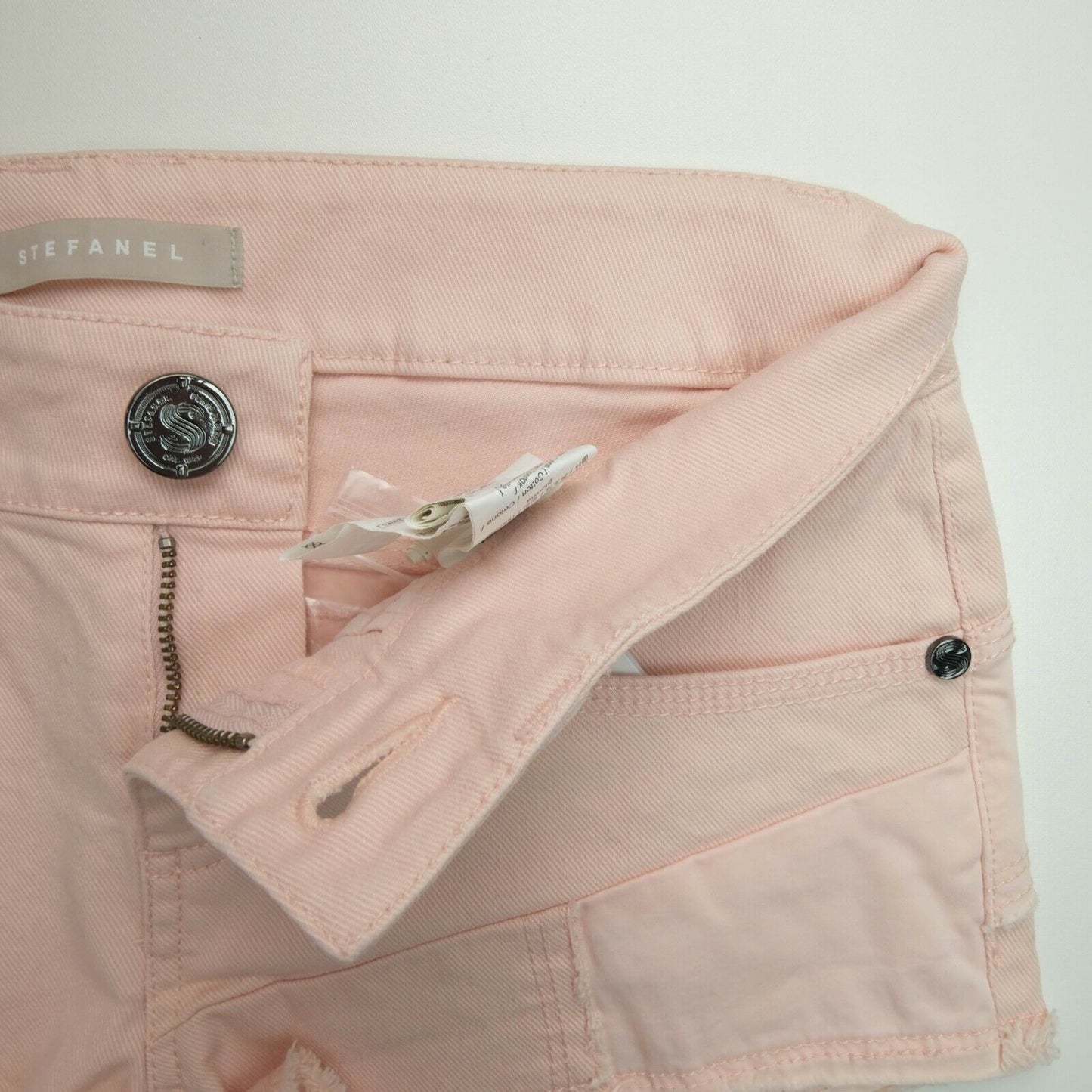 STEFANEL Pink Hot Pants Shorts Size EU 32S 32 UK 2 4 US 0 2