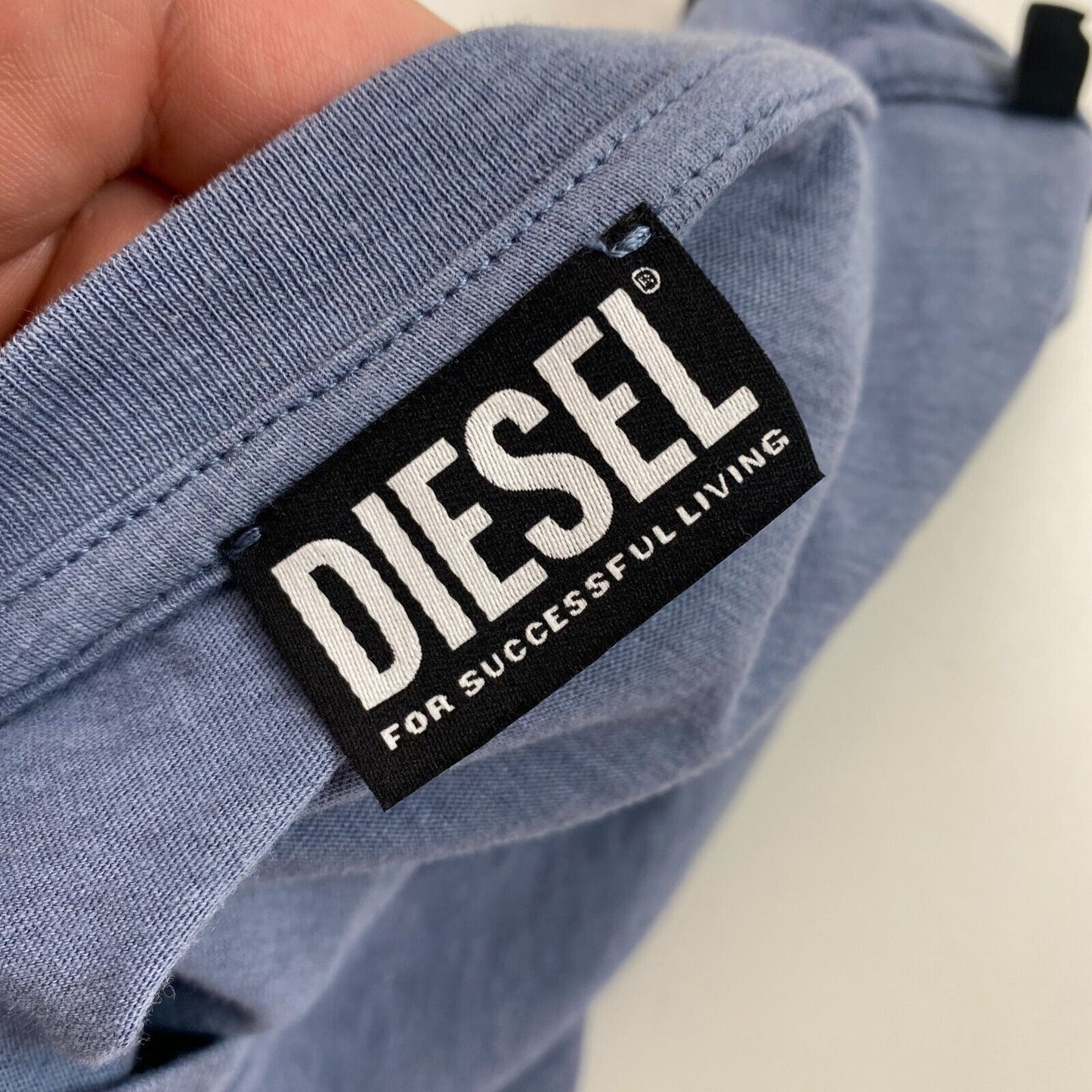 DIESEL Blue T Just Crew Neck T Shirt Size XL