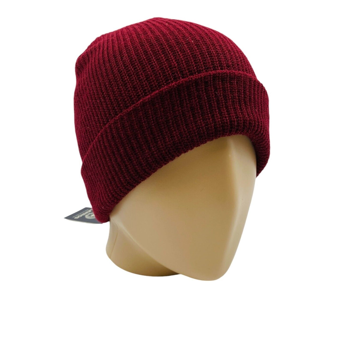 LERROS Mens Dark Red Beanie Winter Hat One Size