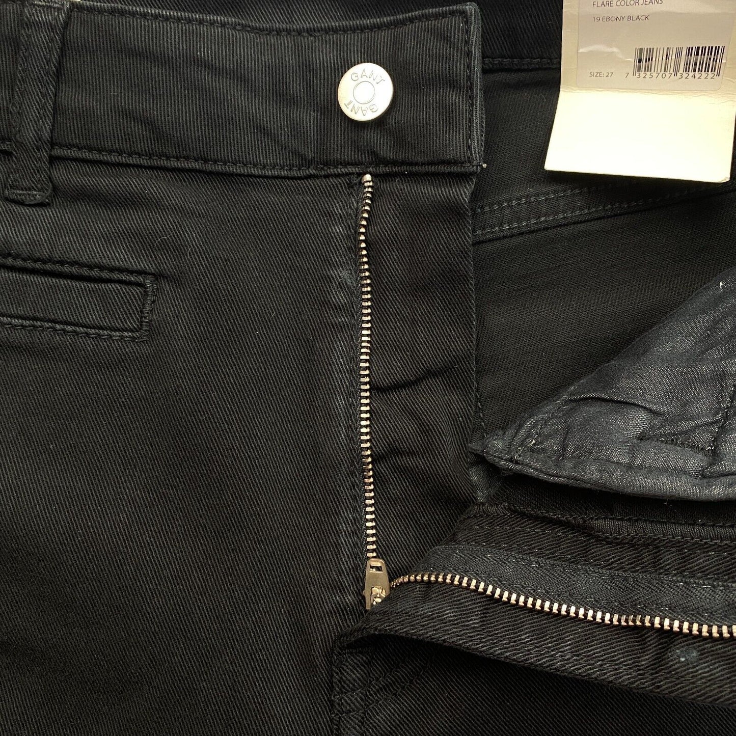 GANT Black Flare Jeans Size W27 L32