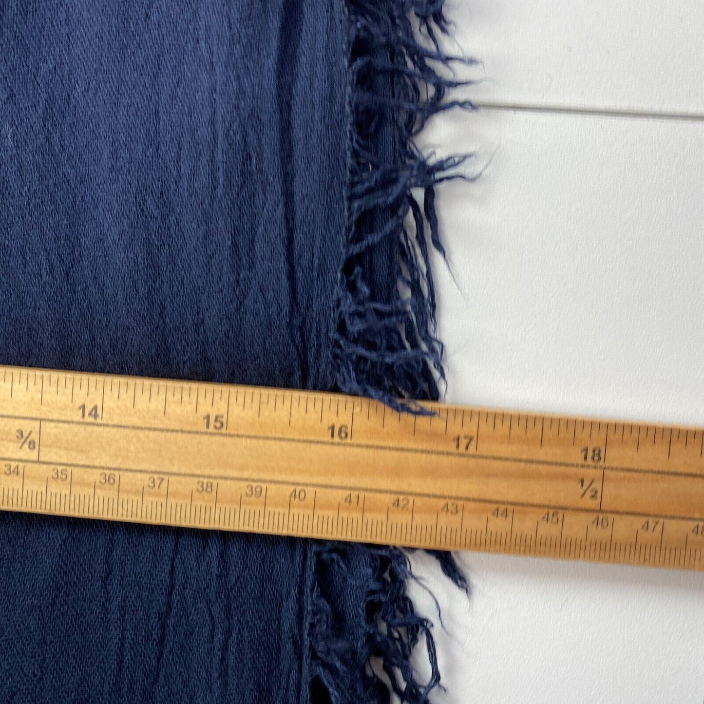 NORTH SAILS Navy Blue Solid Scarf Shawl