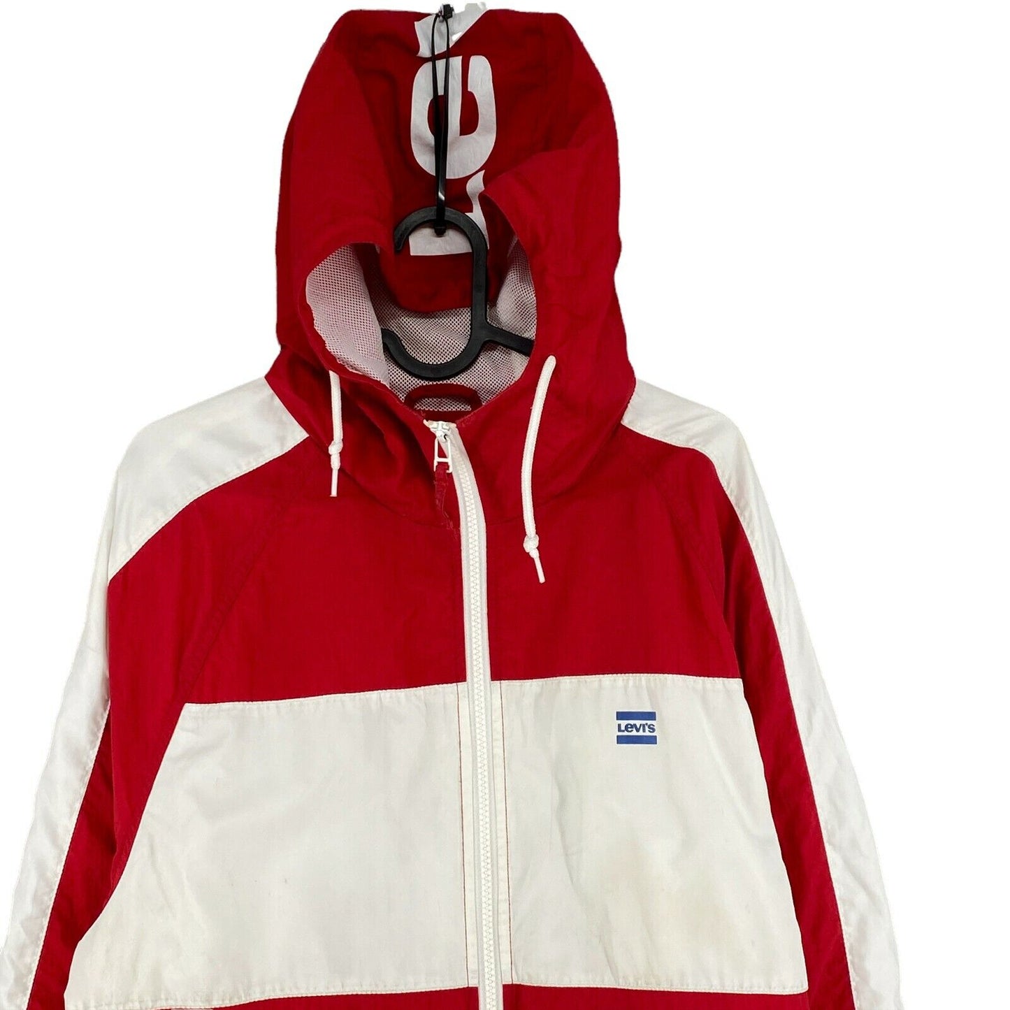 LEVI'S Red Hooded Jacket Size S