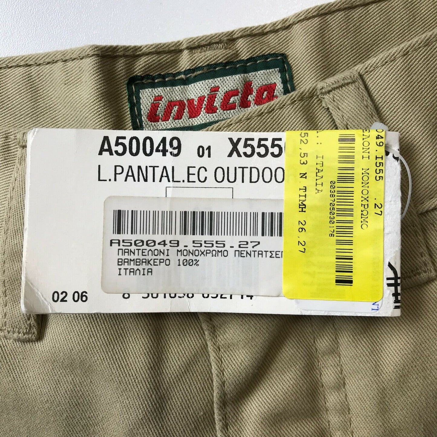 INVICTA Women Beige Regular Straight Fit Jeans Size W27 W30