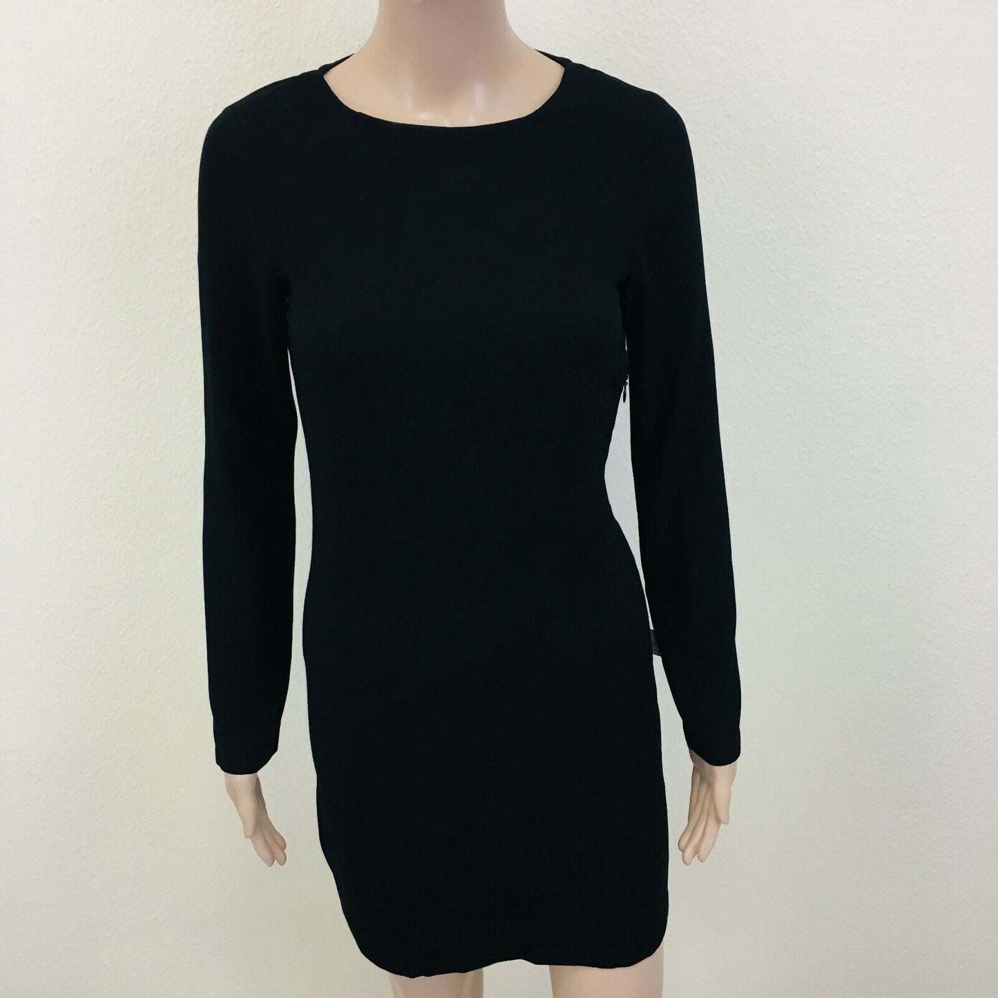 ZARA Black Long Sleeve Dress Size XS