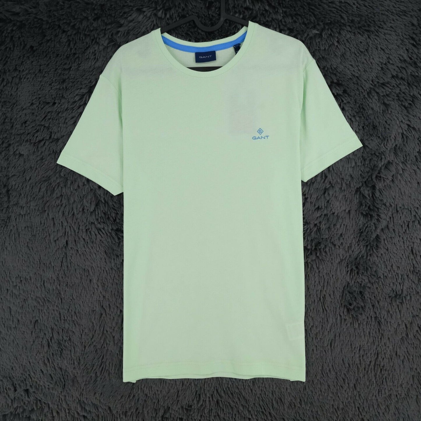 GANT Light Green Lock Up Logo Crew Neck T Shirt Size M