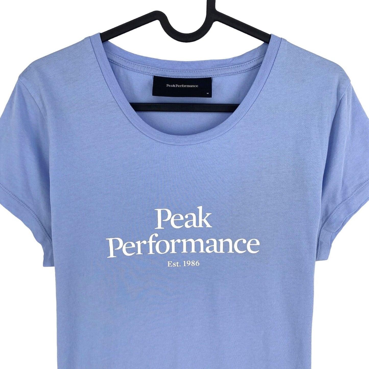 Peak Performance Women Blue Original Crew Neck Short Sleeves T Shirt Size M