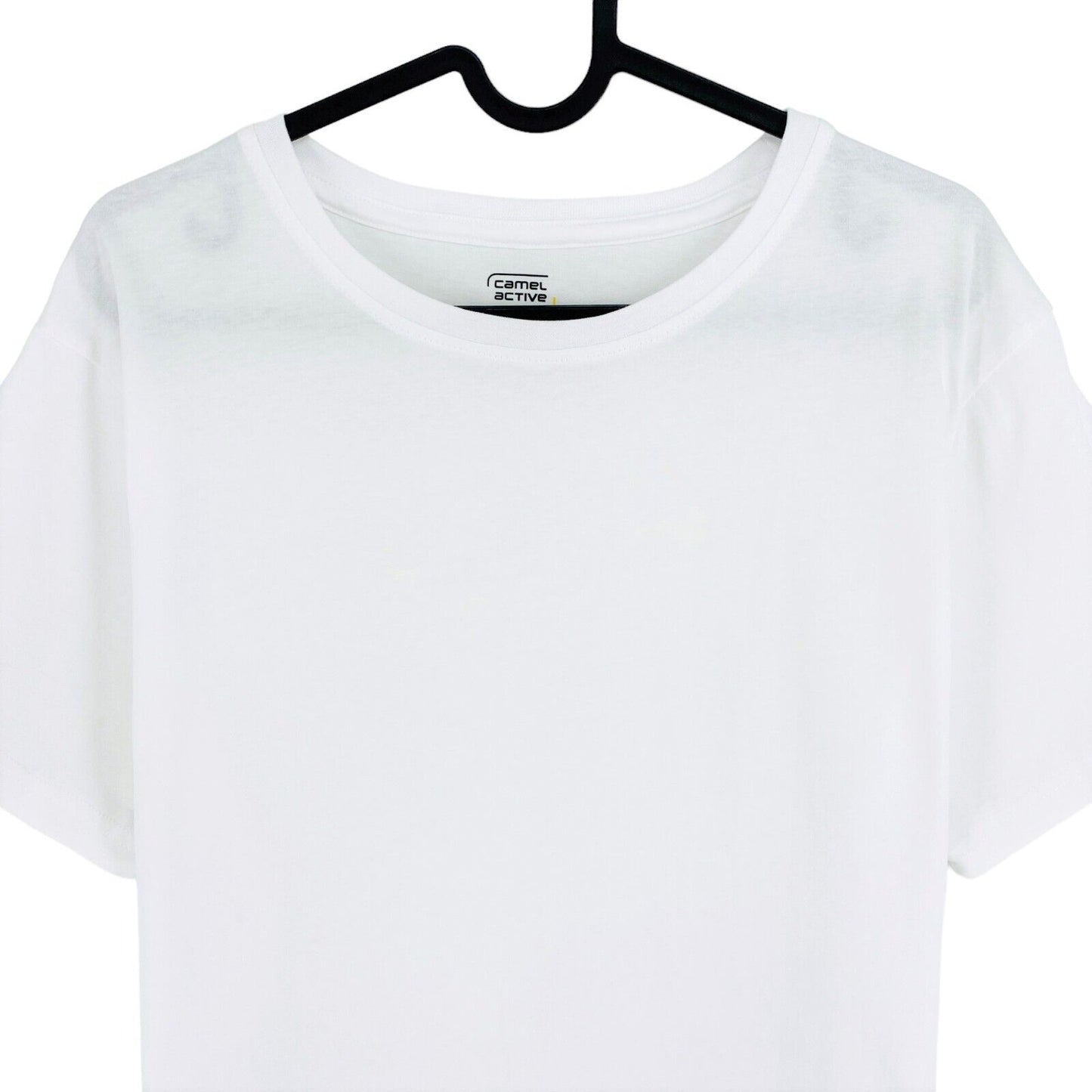 CAMEL ACTIVE T-shirt blanc à col rond Taille L