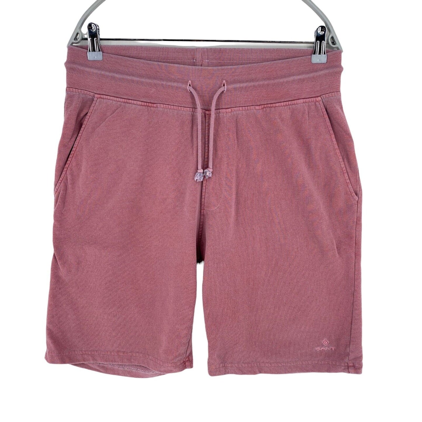 GANT Dark Pink Sun Faded Sweat Shorts Size M