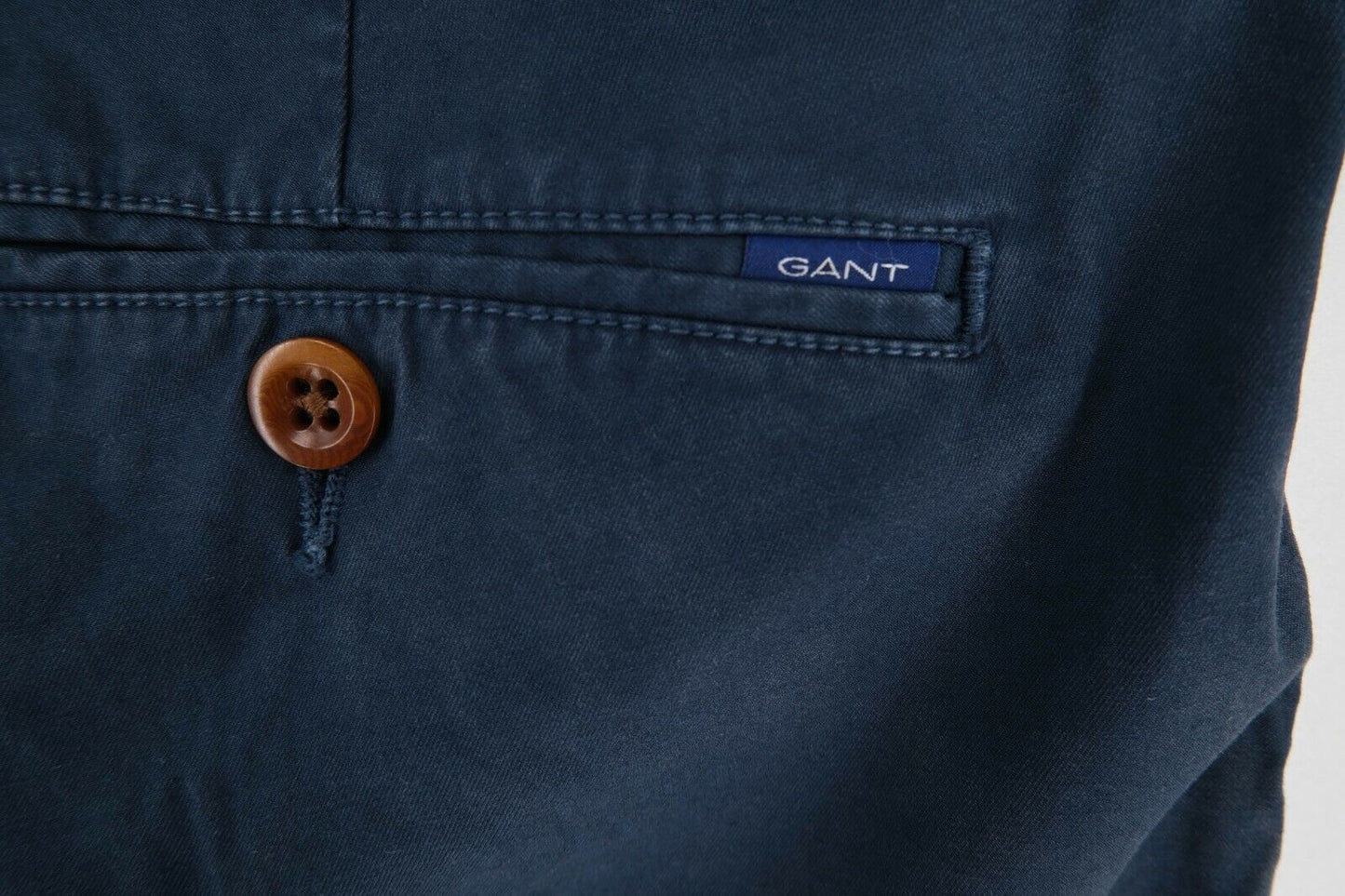 GANT Blue Slim Fit Chino Pants Trousers Size W32 L34