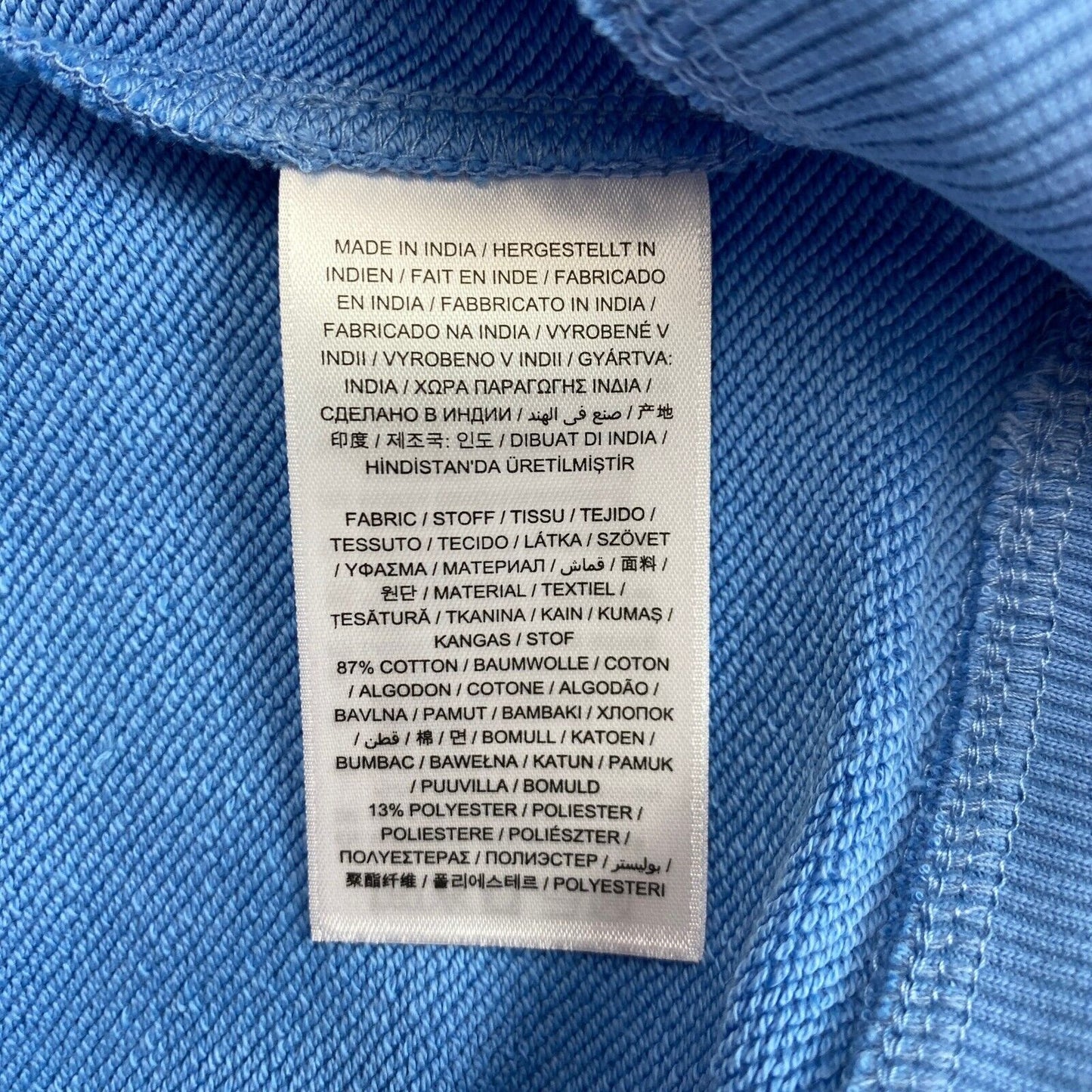 GANT Blau Lock Up Rundhalspullover Pullover Größe S