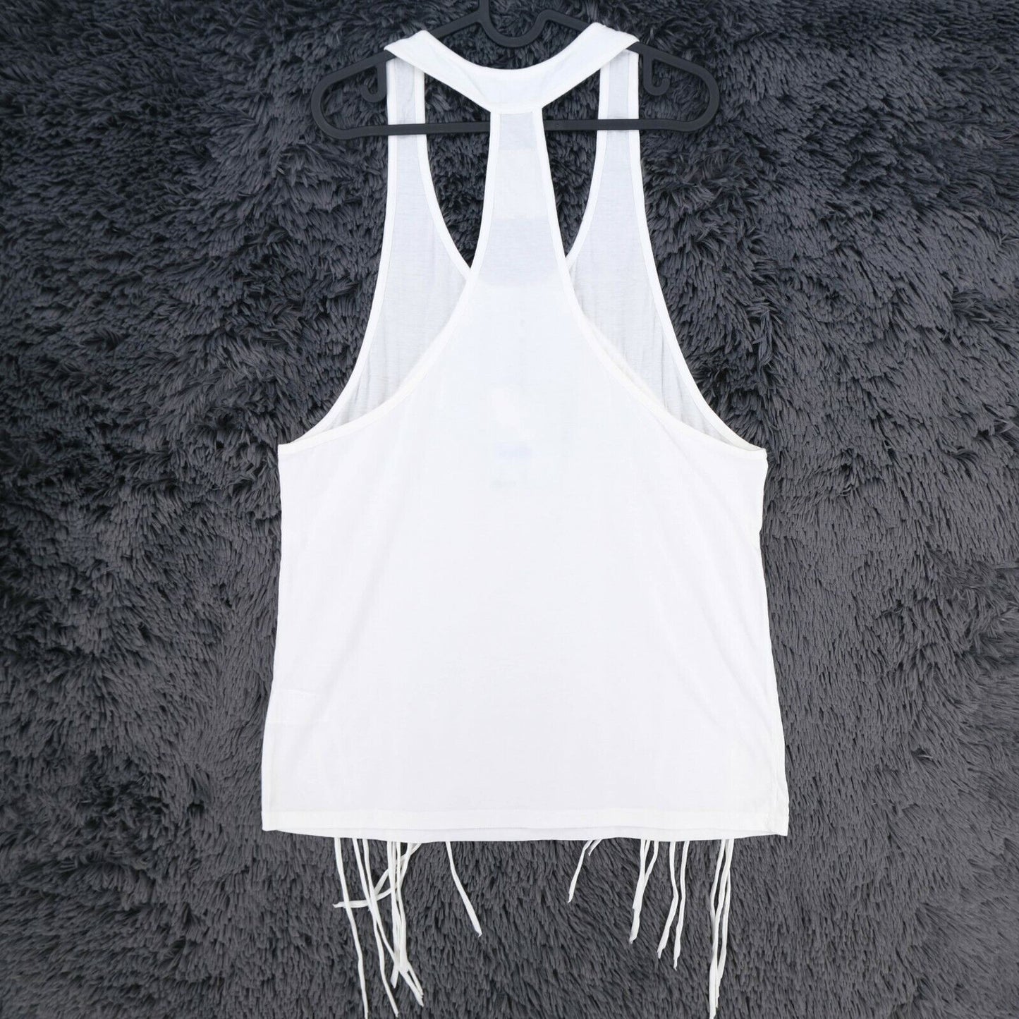 ONE TEASPOON White Tank Top Blouse Size AU 10 12 EU 34 36 UK 8 10