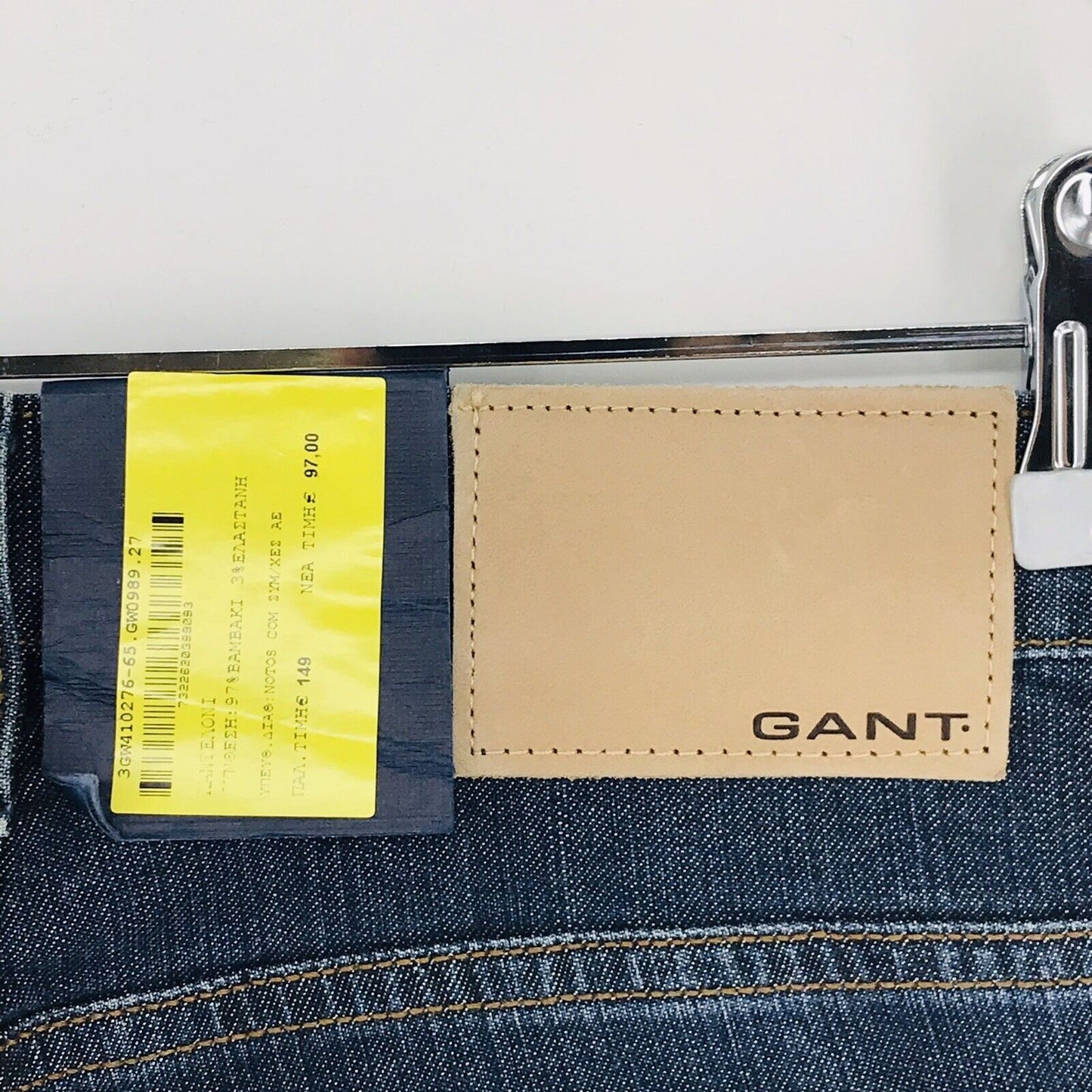 €149 GANT CAROL Women Blue Normal Waist Regular Bootcut Fit Jeans W27 L34