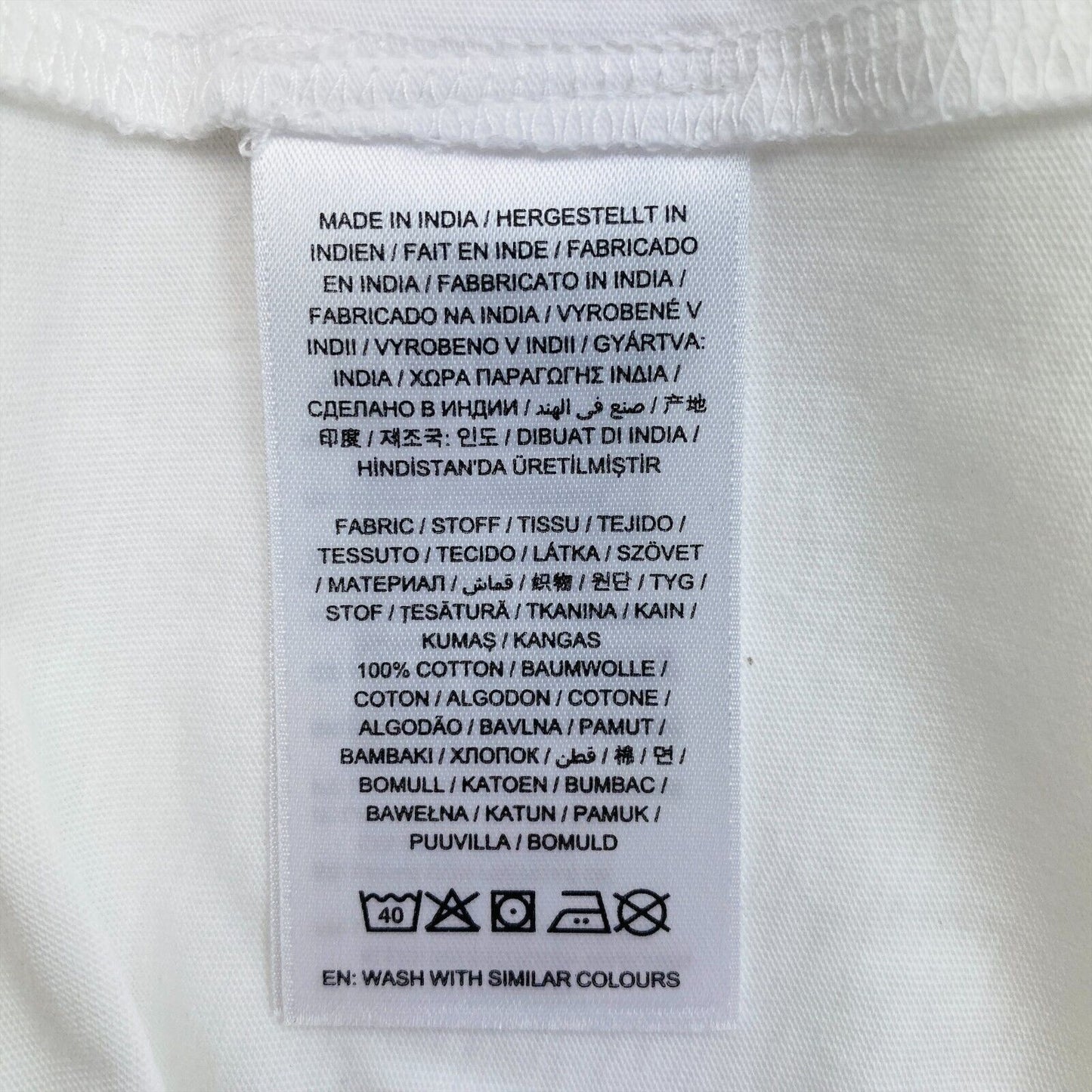 GANT White Original Crew Neck T Shirt Size XL