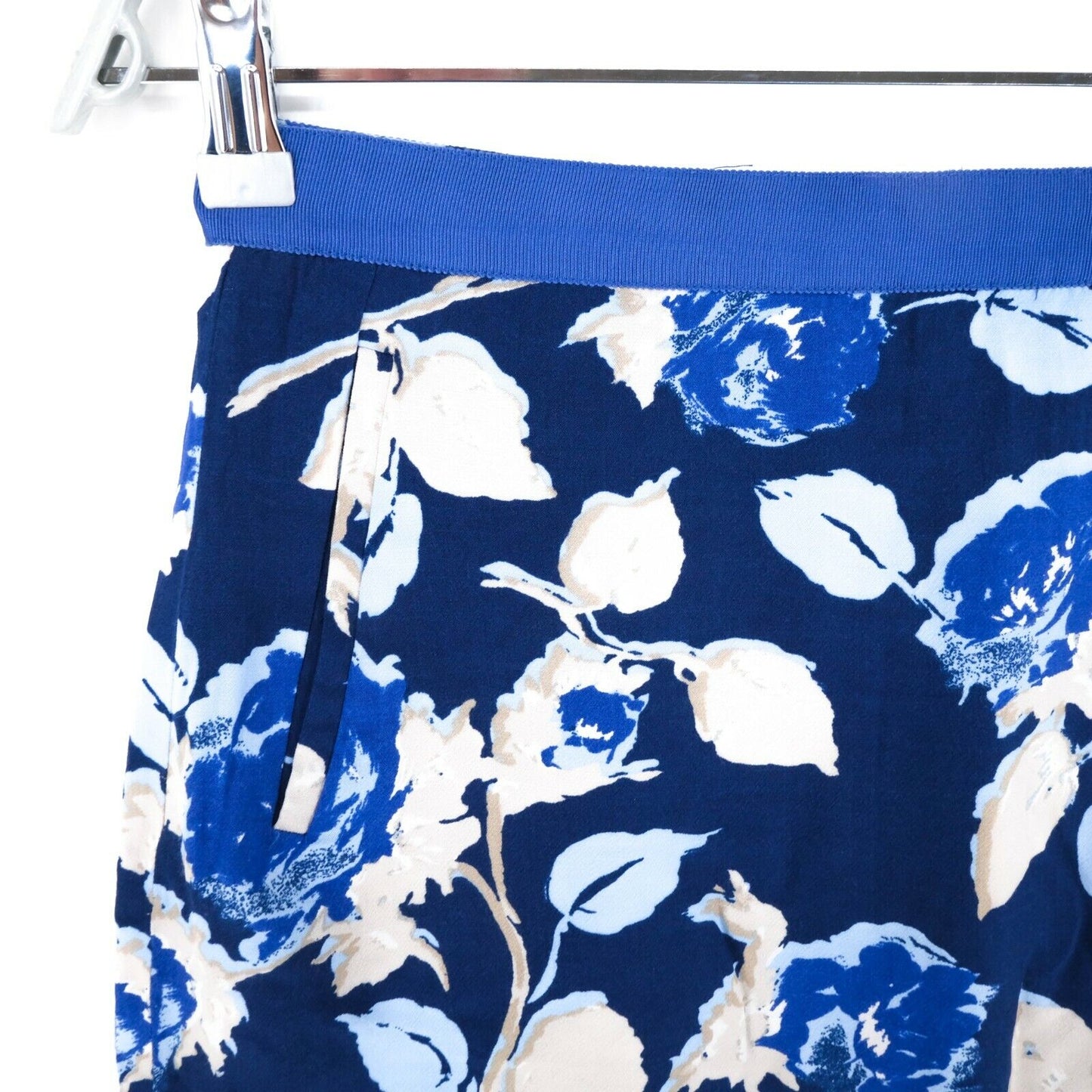 GANT Blue Flower Print Skirt Size EU 36 UK 10 US 6