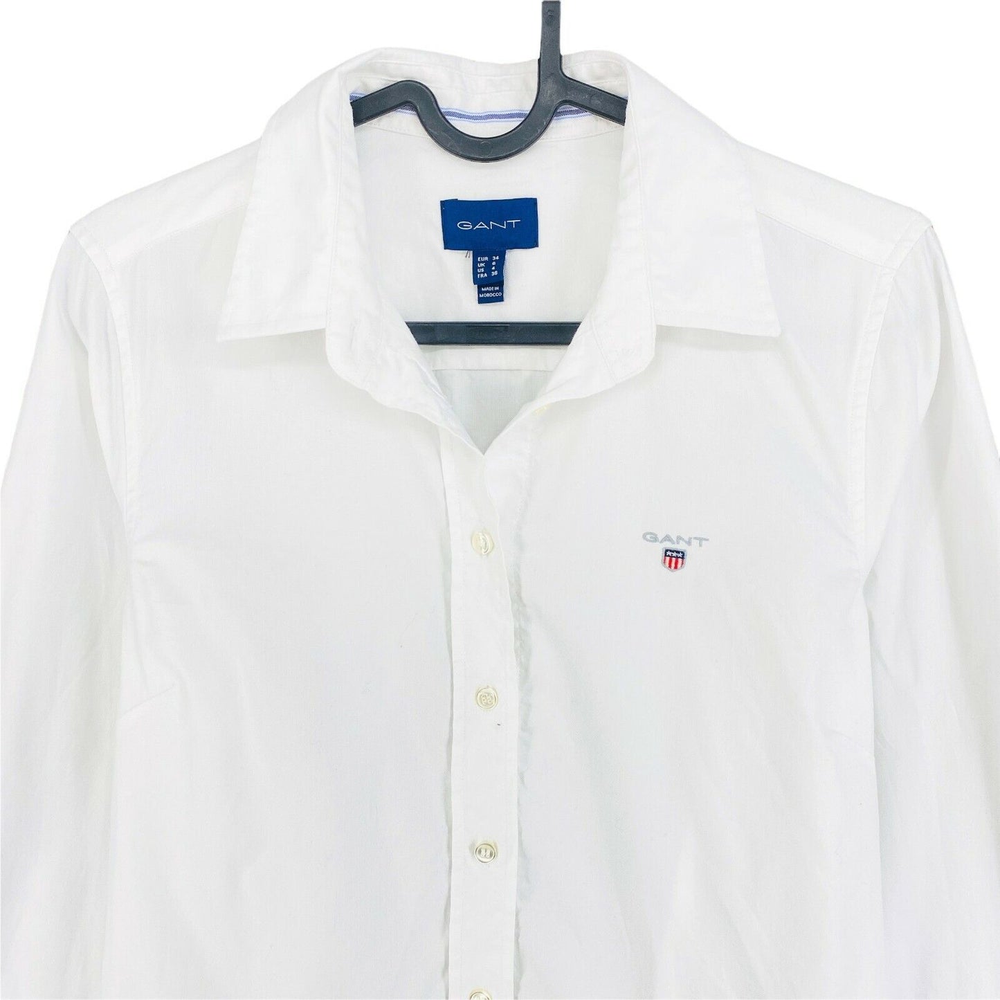 GANT Chemise unie stretch blanche Taille EU 34 UK 6 US 4