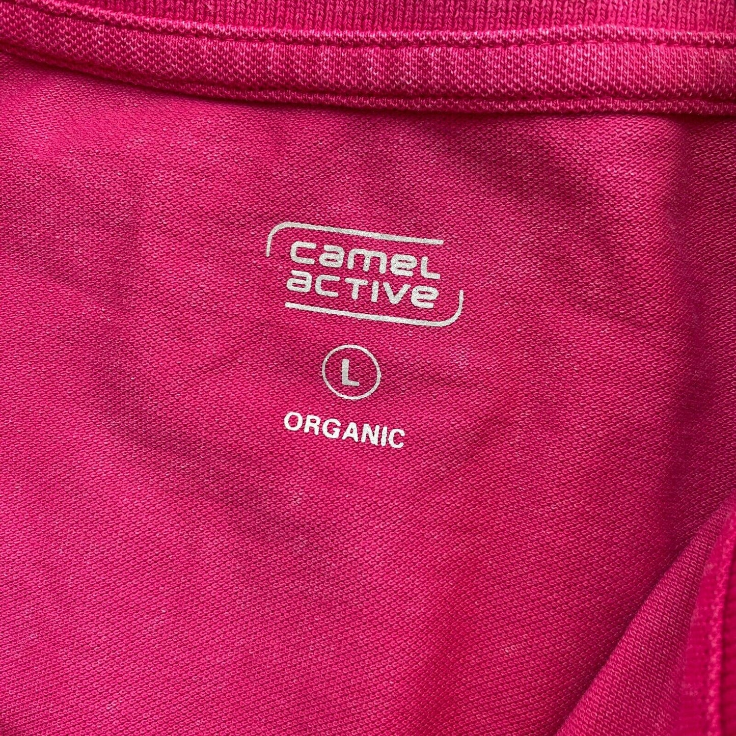 Camel Active Lila Piqué Polo SS Shirt Größe L