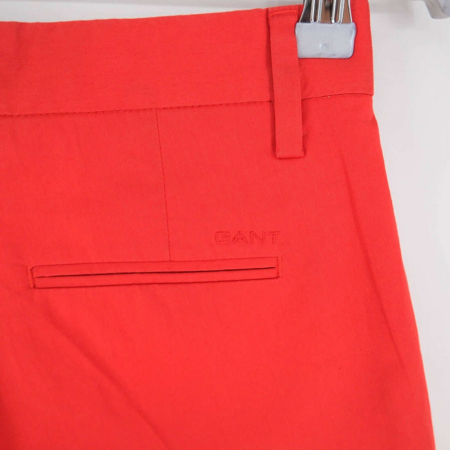 GANT Red Satin Bermuda Shorts Size EU 34 UK 8 US 4