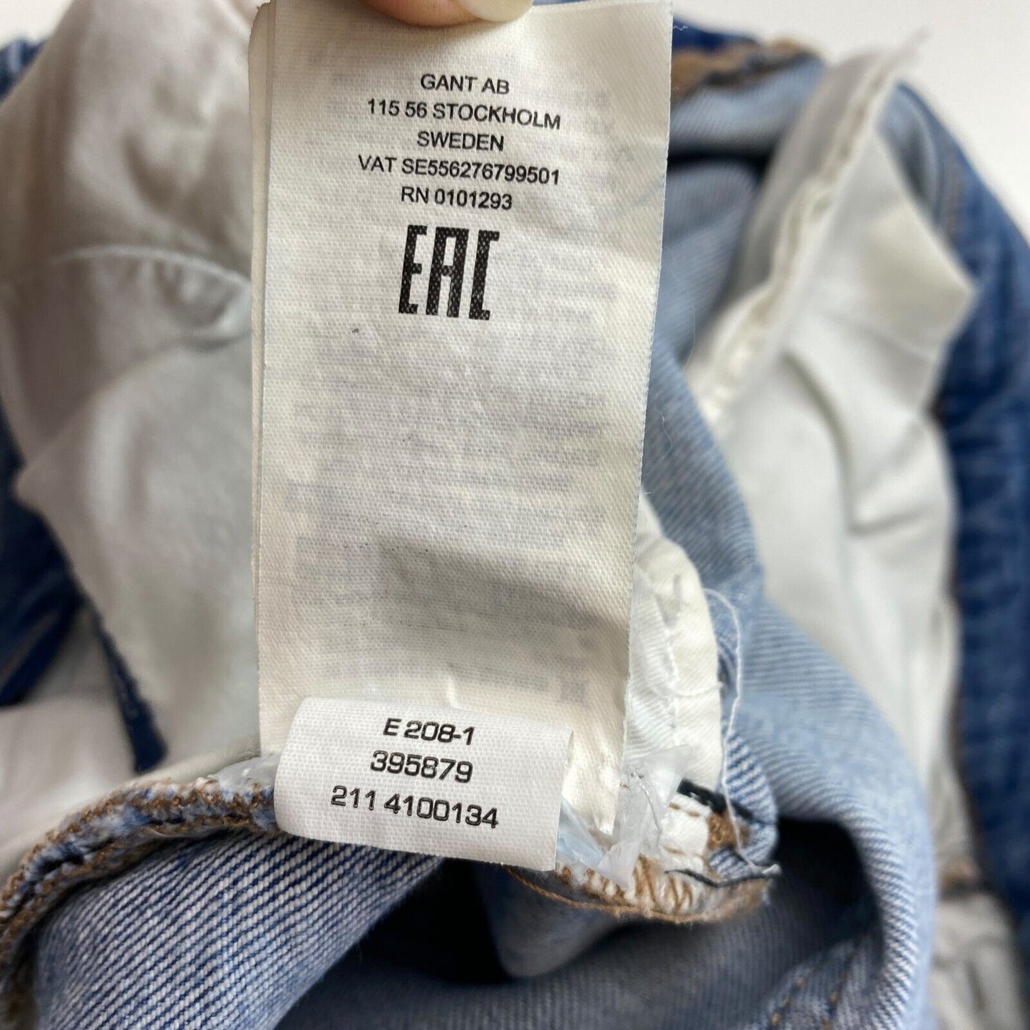 GANT – Blaue, entspannte Camie-Jeans, Größe W29