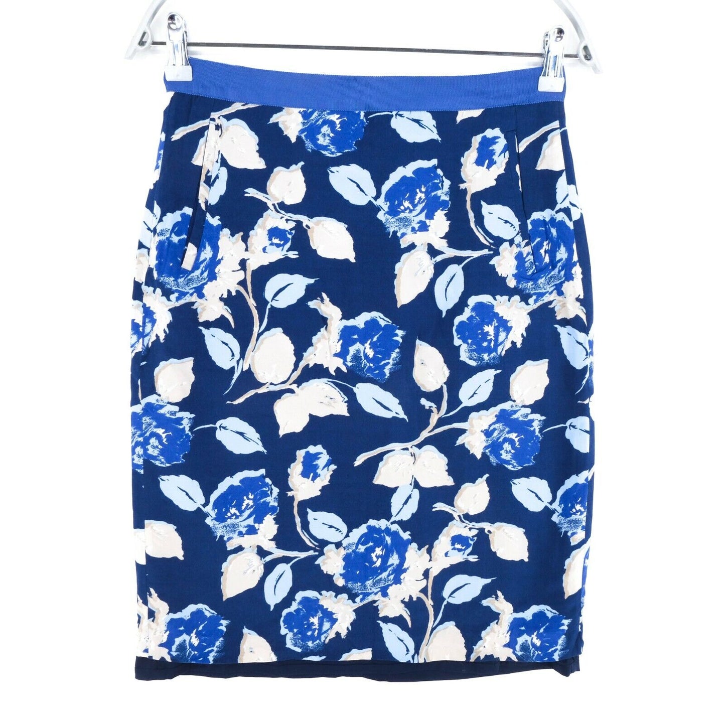 GANT Blue Flower Print Skirt Size EU 36 UK 10 US 6