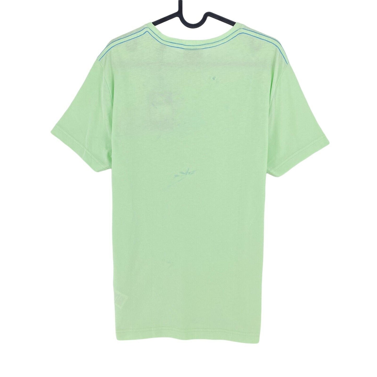 GANT Green Contrast Logo Crew Neck T Shirt Size M