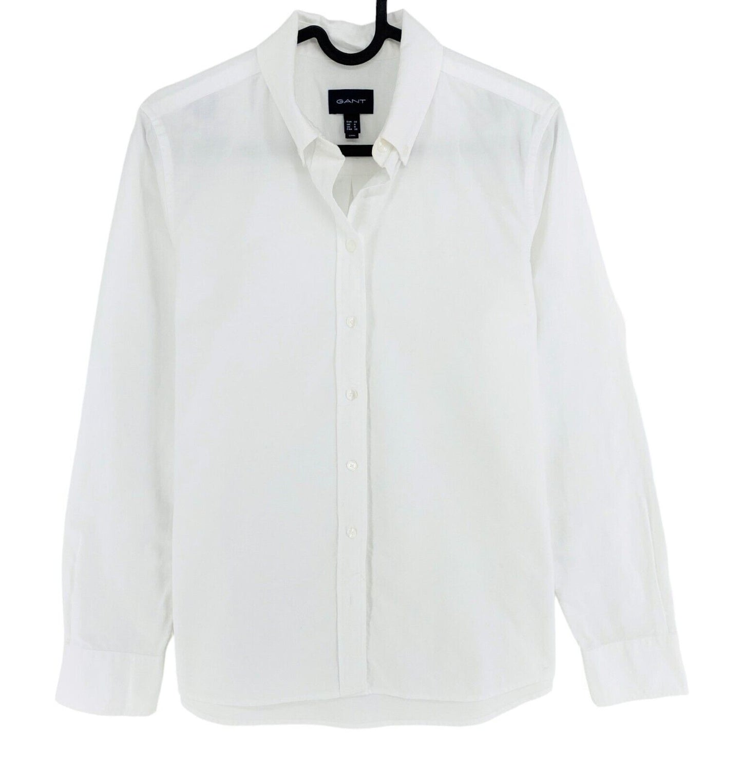 GANT White Original Long Sleeves Shirt Size EU 36 UK 8 US 6