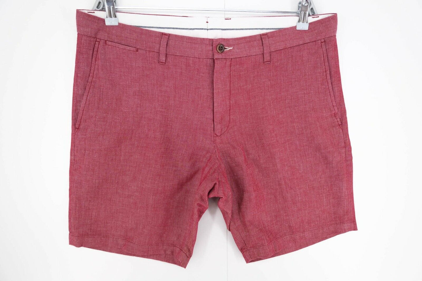 GANT Red Slim Fit Chino Shorts Size EU 50 UK/US 40 EU 52 UK/US 42 EU 54 UK/US 44