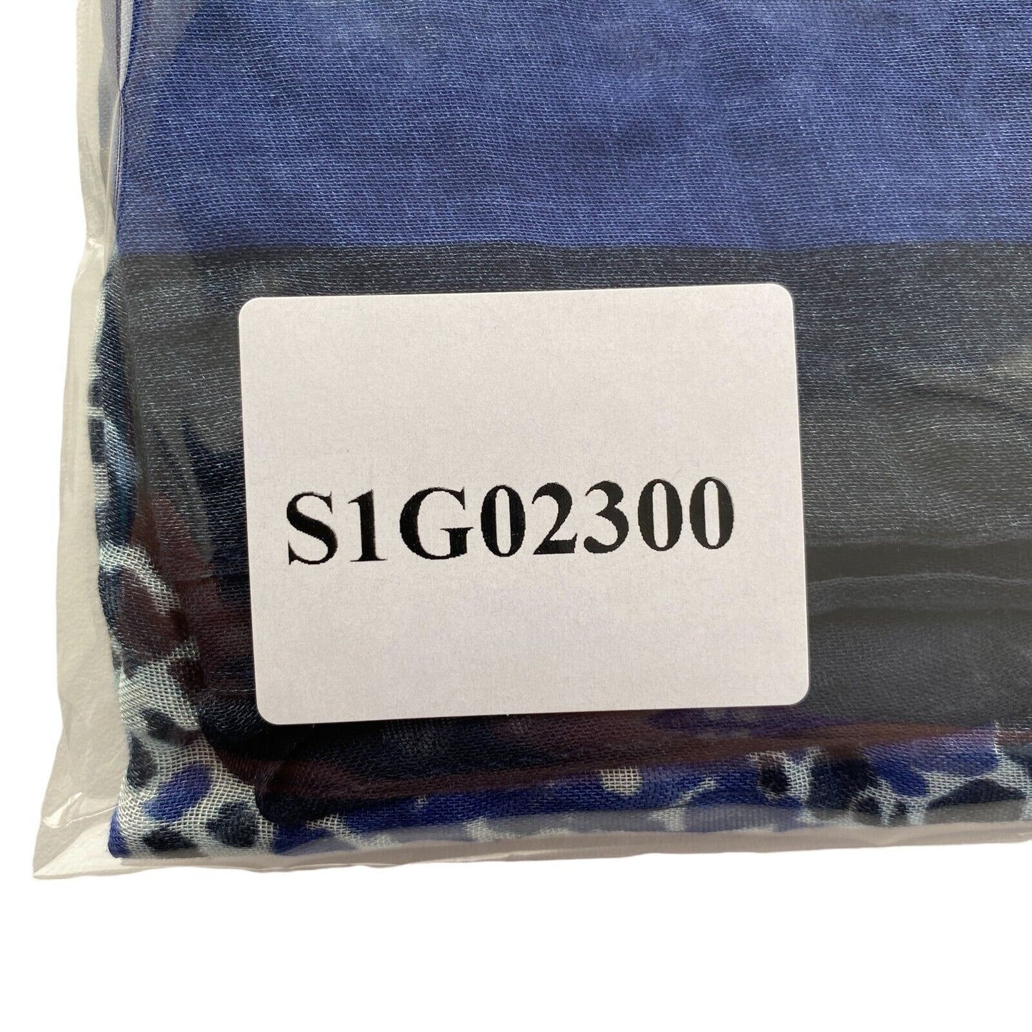 GANT Navy Blue Desert Dot Scarf Shawl