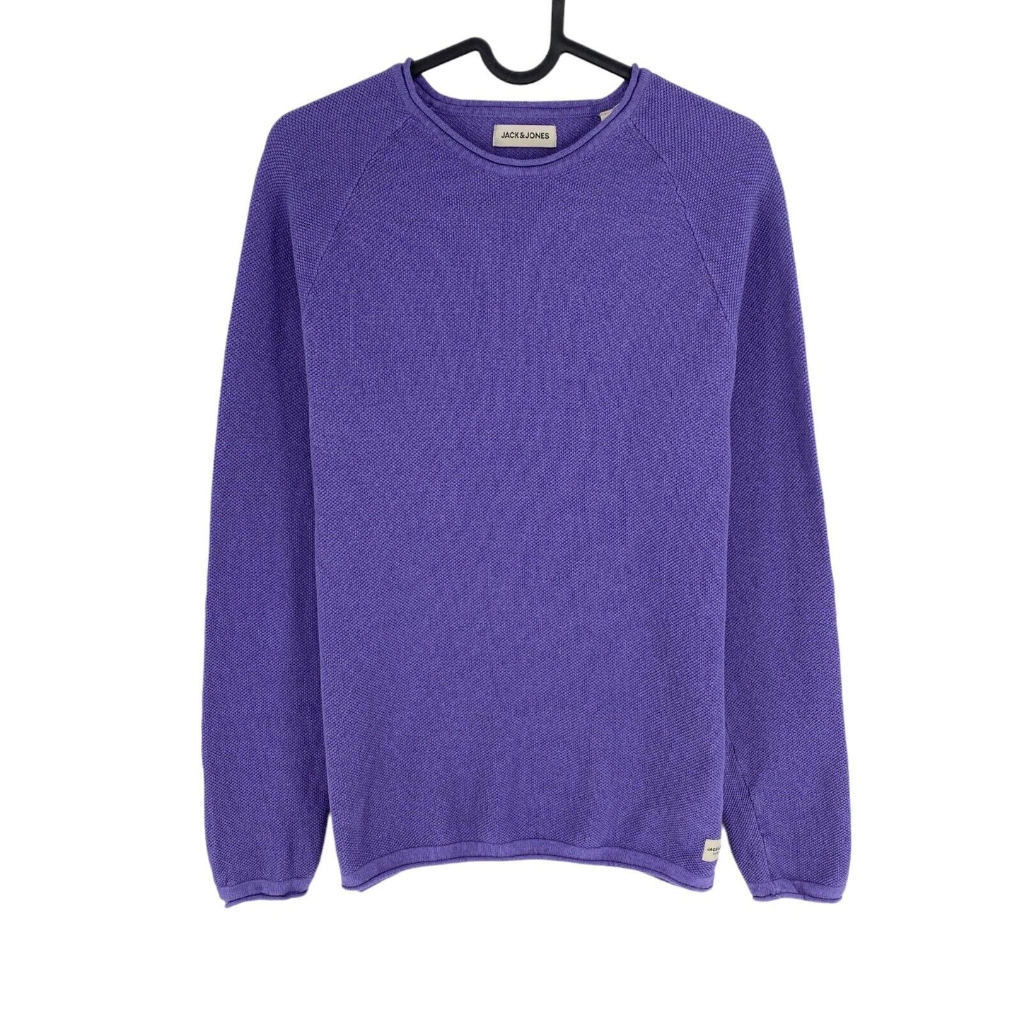 JACK&JONES Purple Knit Crew Neck Sweater Pullover Size M