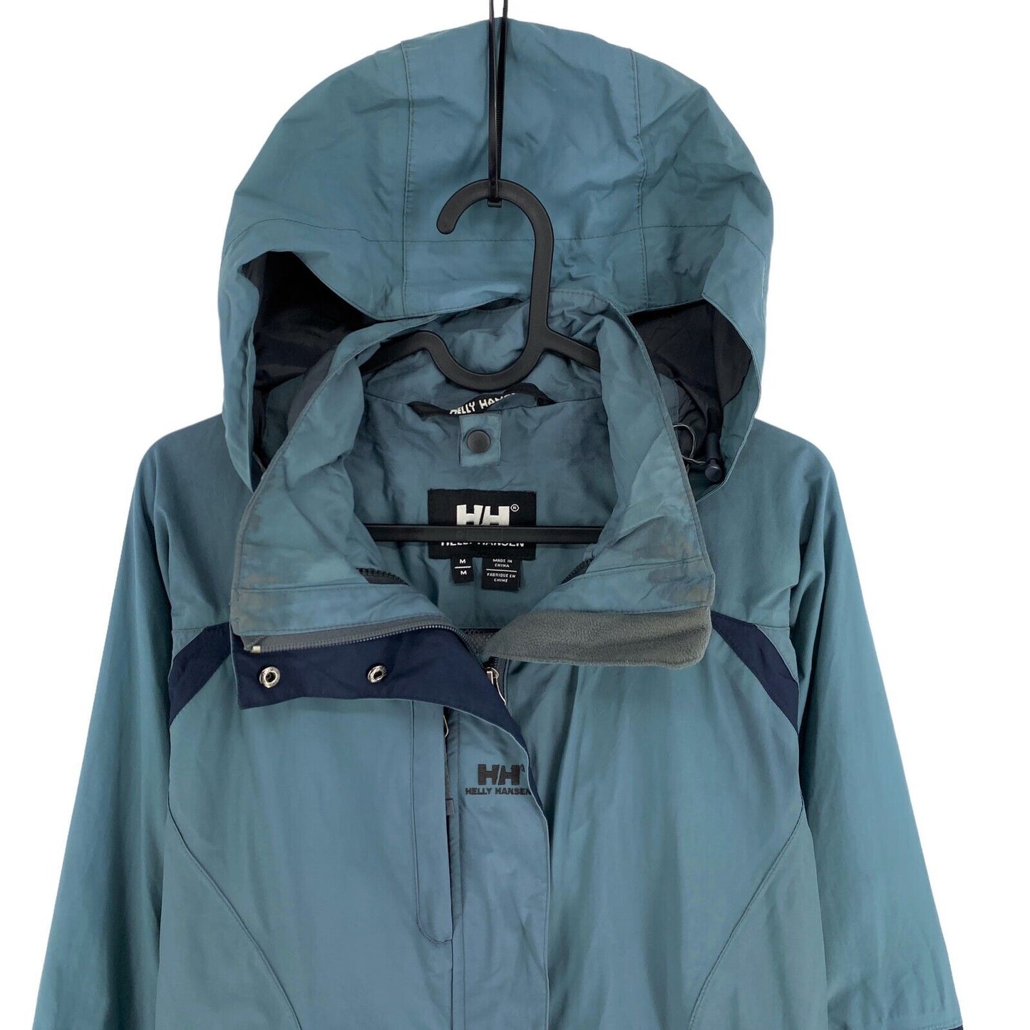 Helly Hansen Bleu À Capuche HELLY TECH Veste Manteau Taille M