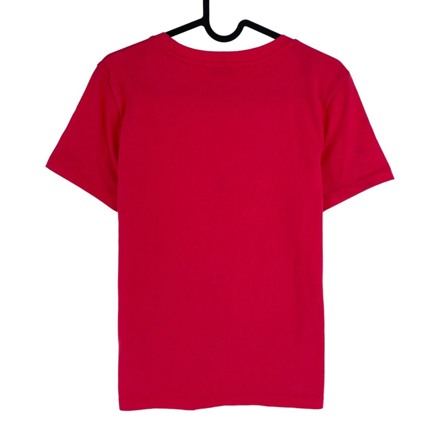 Tommy Hilfiger Women Red DS Regular Hilfiger Crew Neck Tee T Shirt Size S