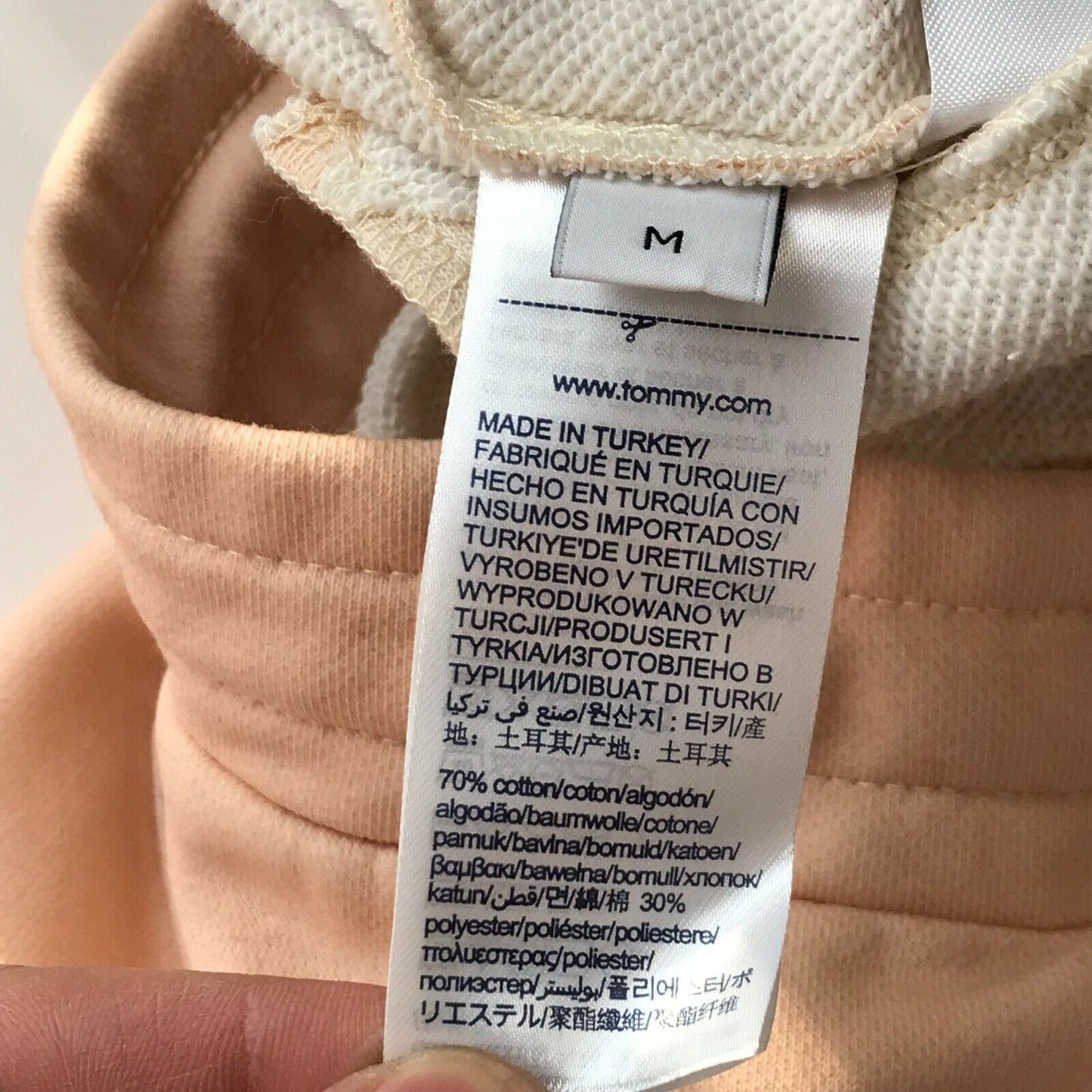 Tommy Hilfiger x Lewis Hamilton – Cargo-Sweatshorts in regulärer Passform, Rosa, Größe M W32