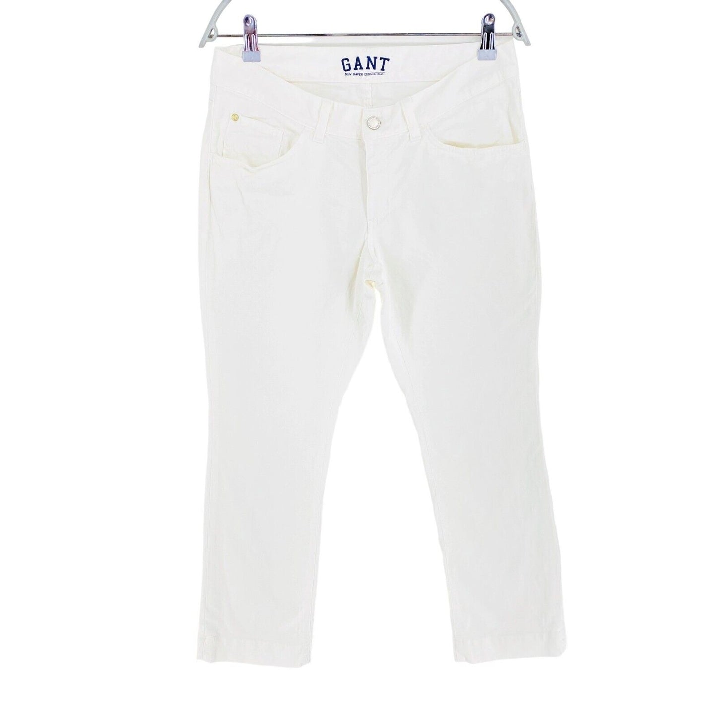 GANT Pantalon chino court blanc Taille W30