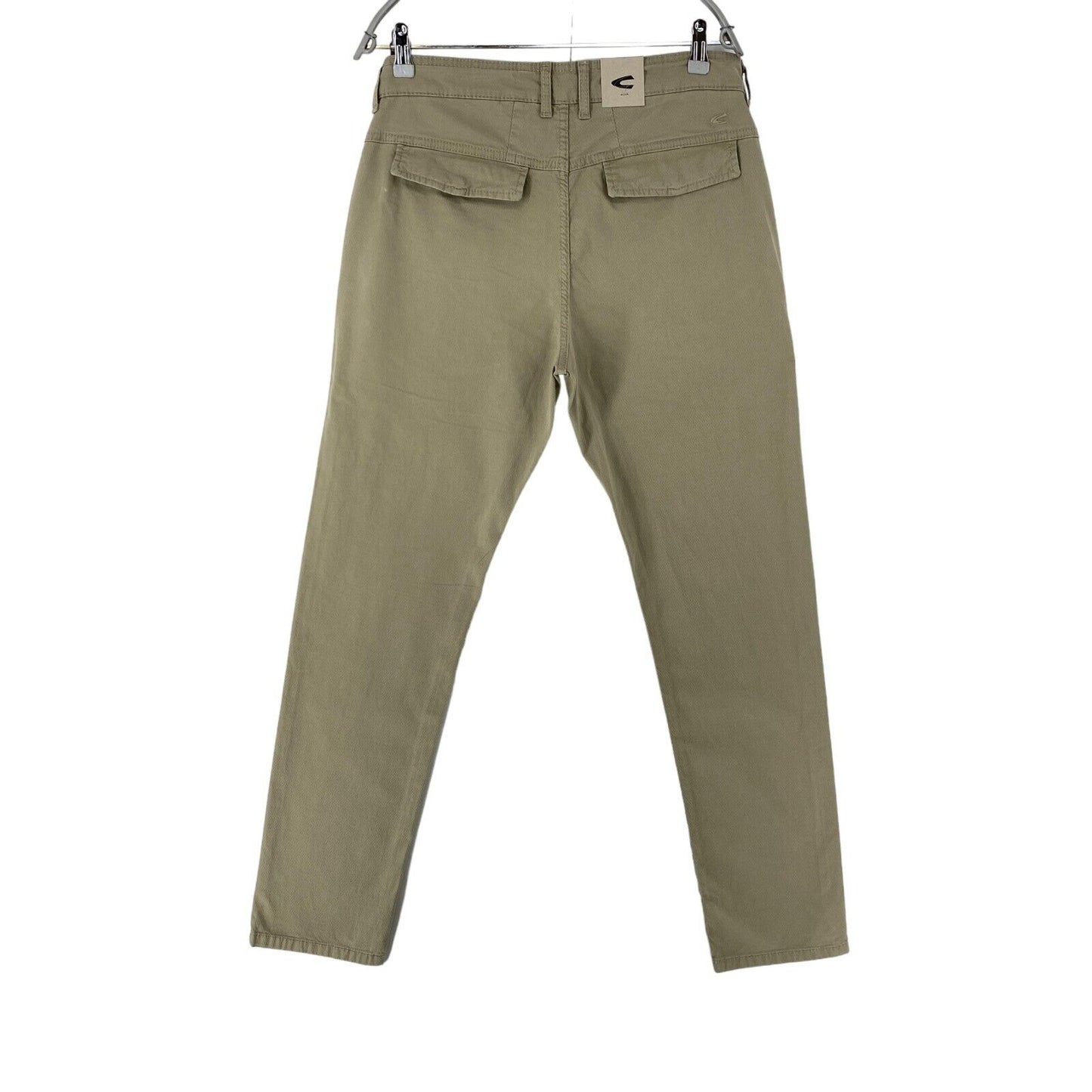 Camel Active MADISON Beige Mens Slim Fit Chino Trousers W32 L32