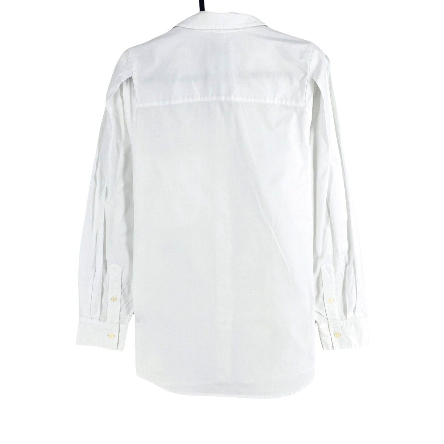 TOMMY HILFIGER White Oversized Oxford Shirt Size EU 32 UK 4 US 0