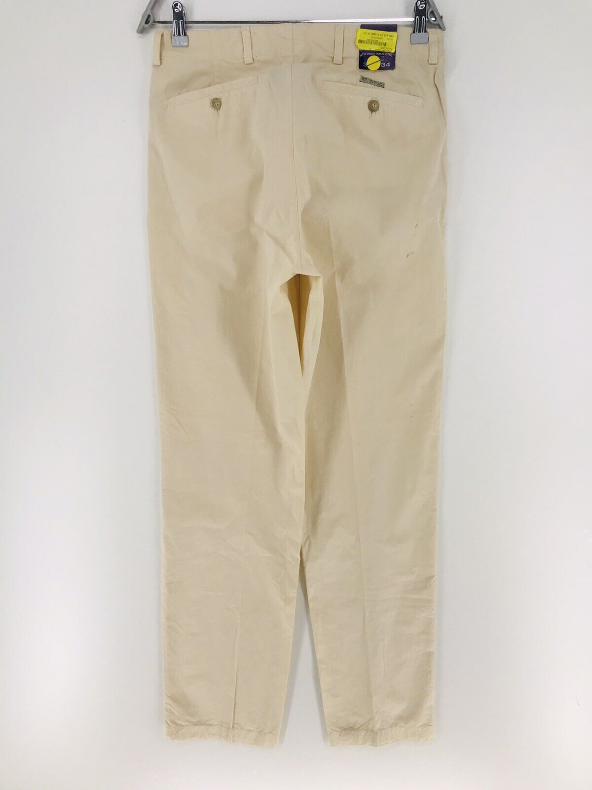 GANT Ivory Regular Straight Fit Light Weight Chino Pants Trousers W30 L34