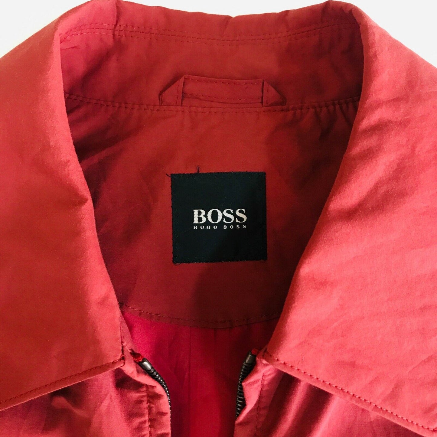 HUGO BOSS Cardy Rote Jacke Mantel Größe EUR 54 US UK 44