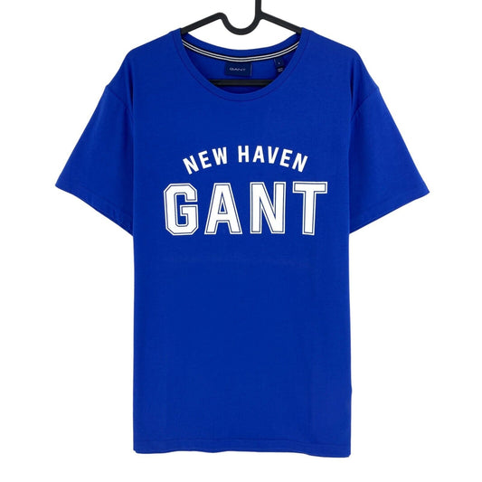 GANT Navy Blue Logo Crew Neck T-Shirt Size L