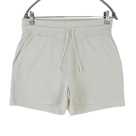 GANT Women White Relaxed Fit Sweat Shorts M