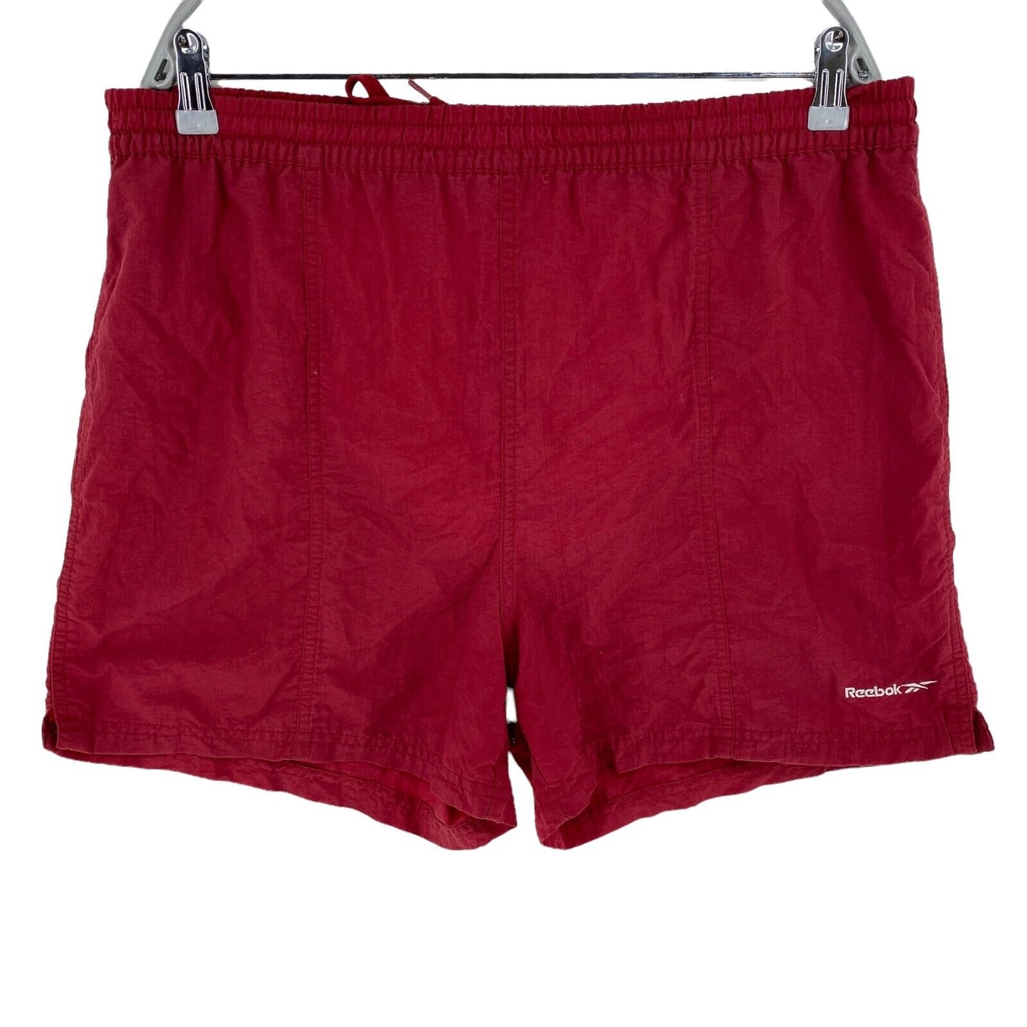 Reebok Essentials Red Activewear Shorts Size S