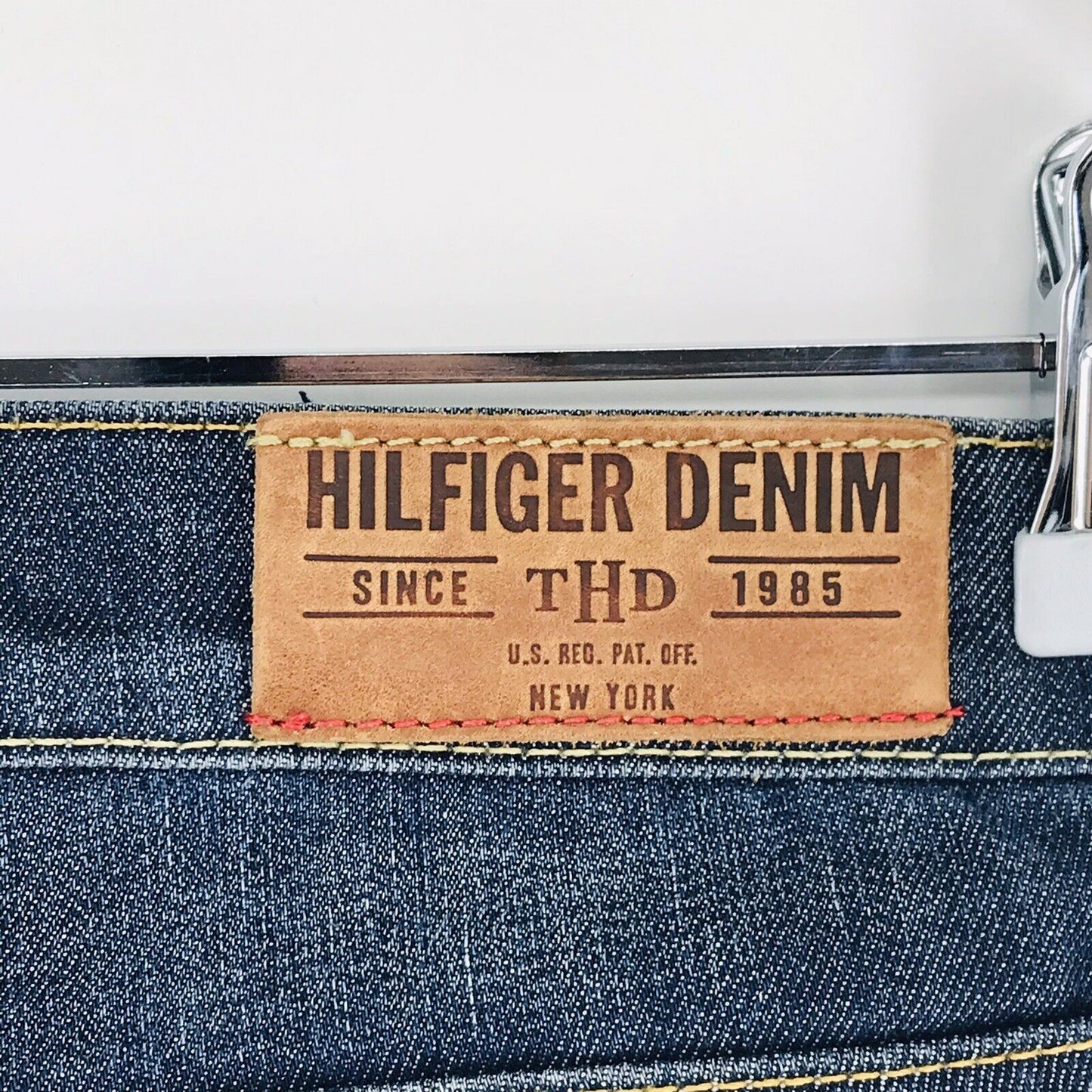 Tommy Hilfiger SHELBY Women Dark Blue Stretch Regular Straight Fit Jeans W29 L32