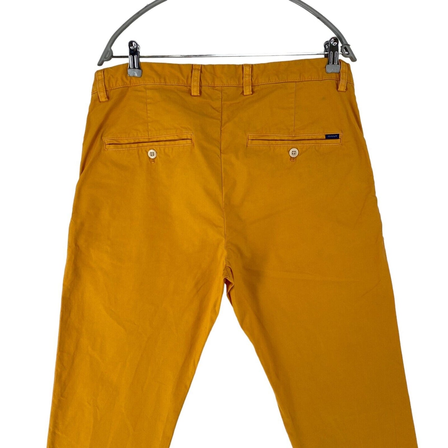 GANT HALLDEN Orange Slim Fit Chino Trousers W35 L34