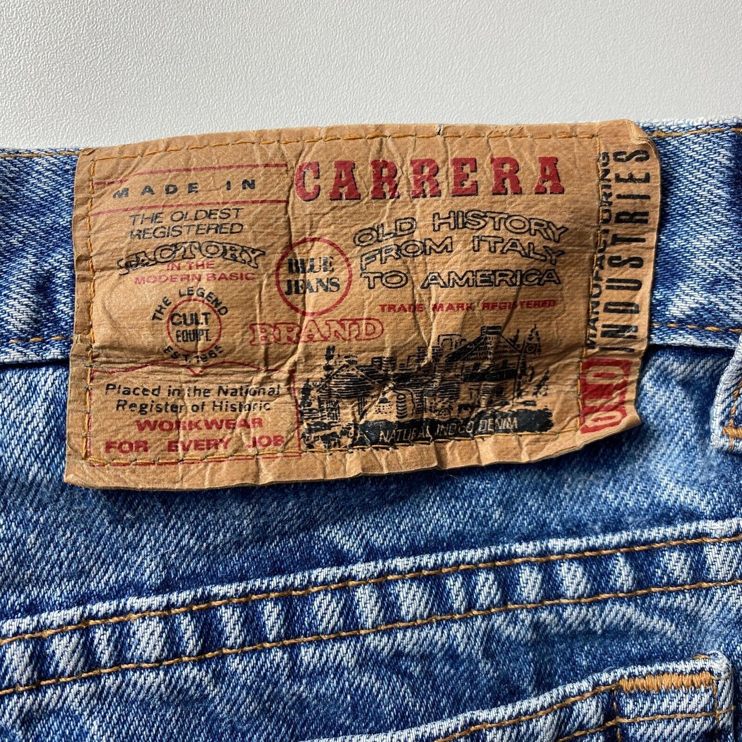 CARRERA 700 Blue Regular Straight Fit Jeans EUR 56 W40 L30