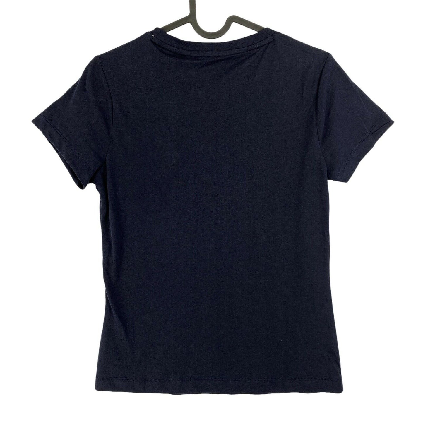 GANT Navy Blue Arch Logo Crew Neck Top Size XS