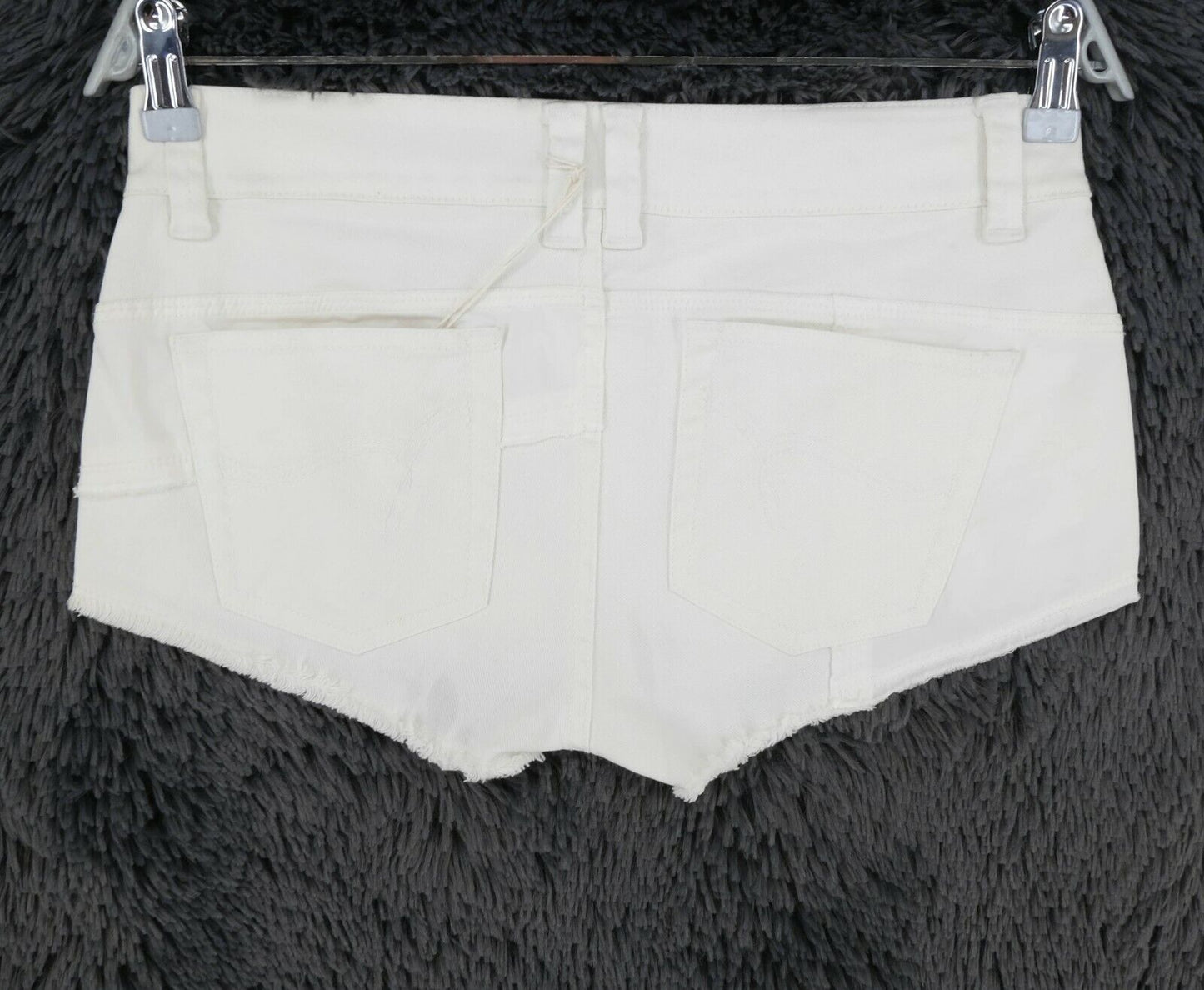 STEFANEL White Hot Pants Shorts Size EU 32 36 UK 4 8 US 2 6