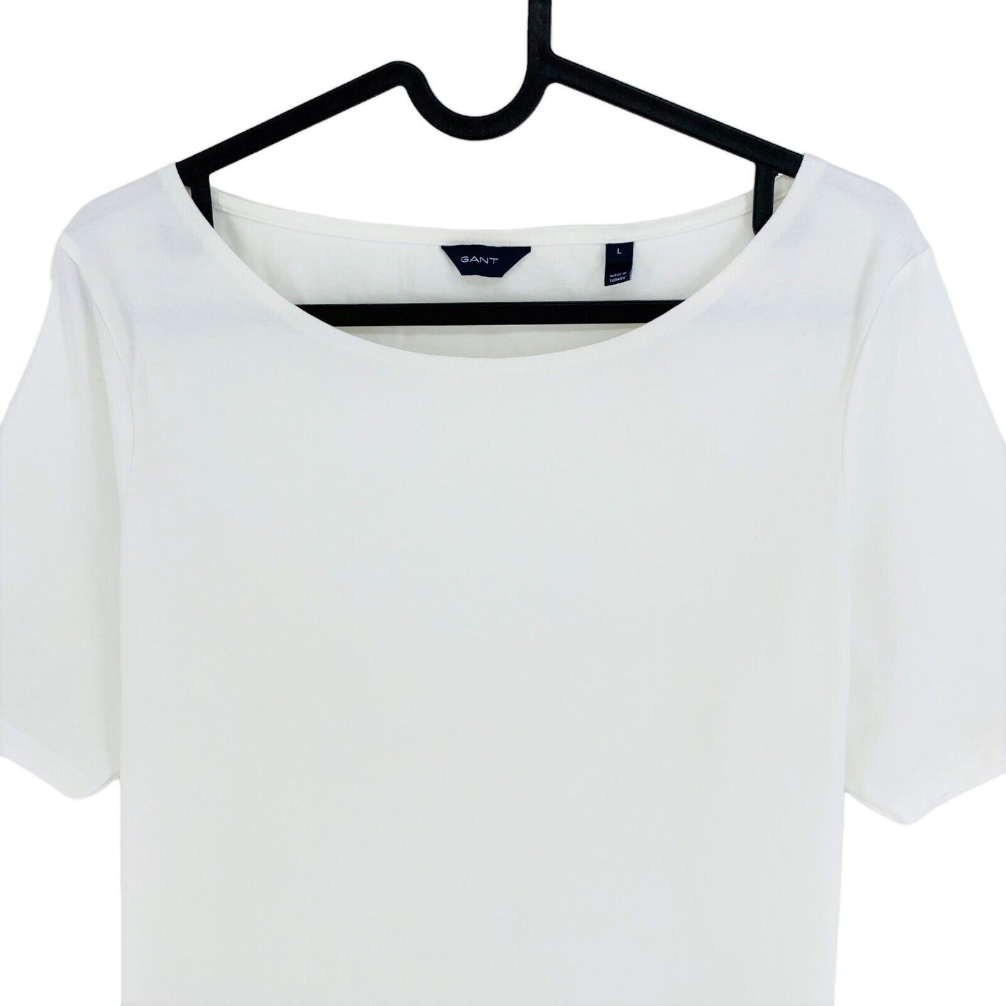 GANT White Crew Neck T Shirt Size L