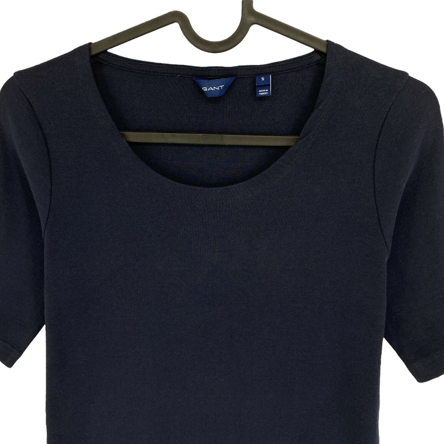 GANT Navy Blue Crew Neck T Shirt Size S