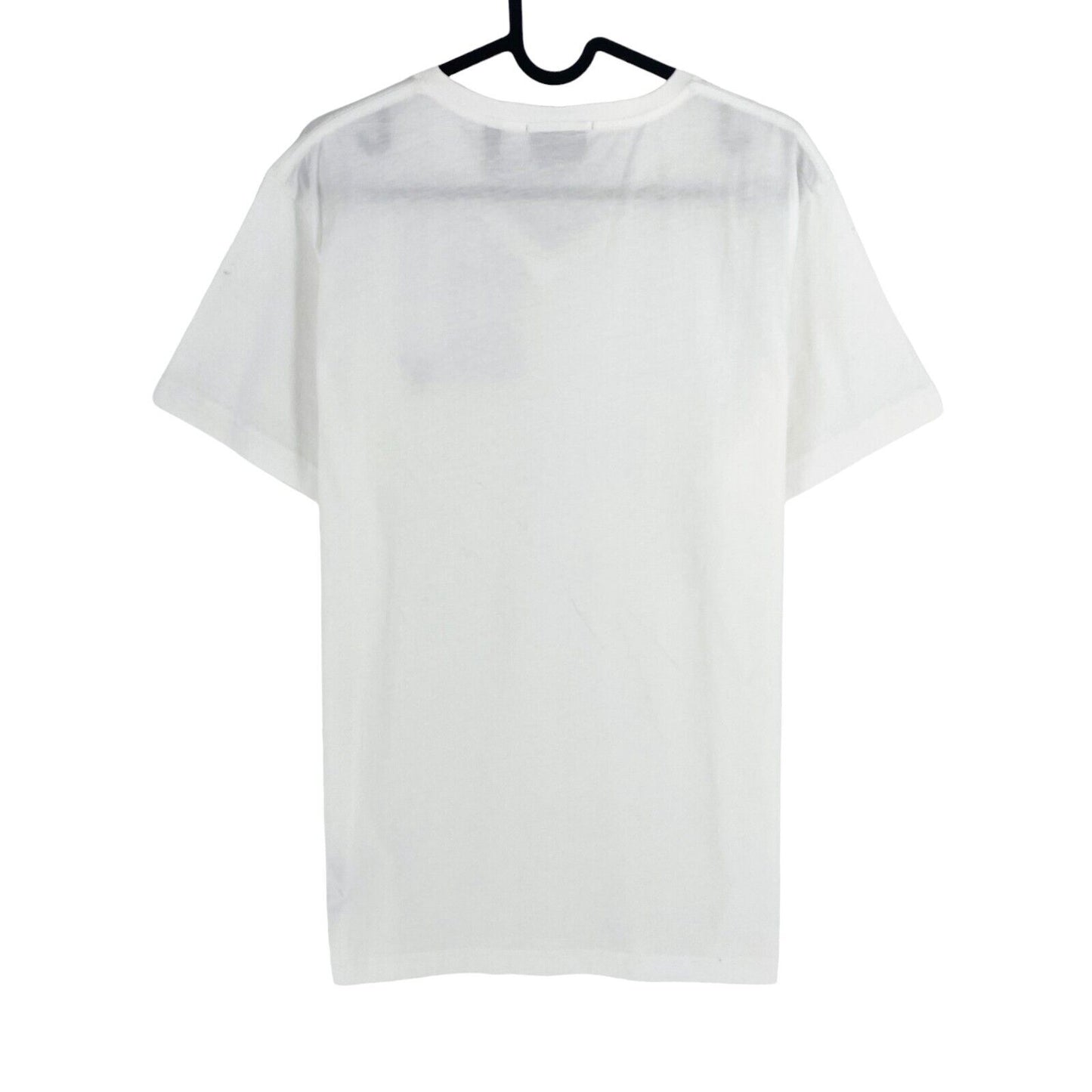 GANT Men White Original Slim Fit V Neck Short Sleeves T Shirt Size L